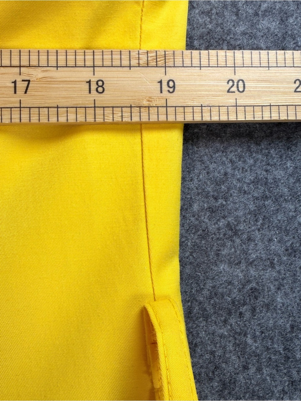 Lauren Ralph Lauren Yellow Trench Coat Jacket Size Small Cotton Blend l Raincoat - Picture 11 of 13